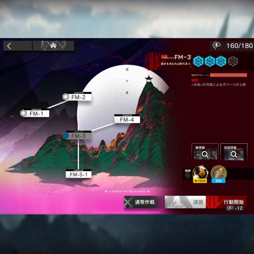 アークナイツ FM-3 高レア攻略 【簡単2人2手＆通常＆強襲対応版】