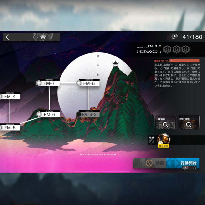 アークナイツ FM-S-2 攻略 【簡単3人8手】